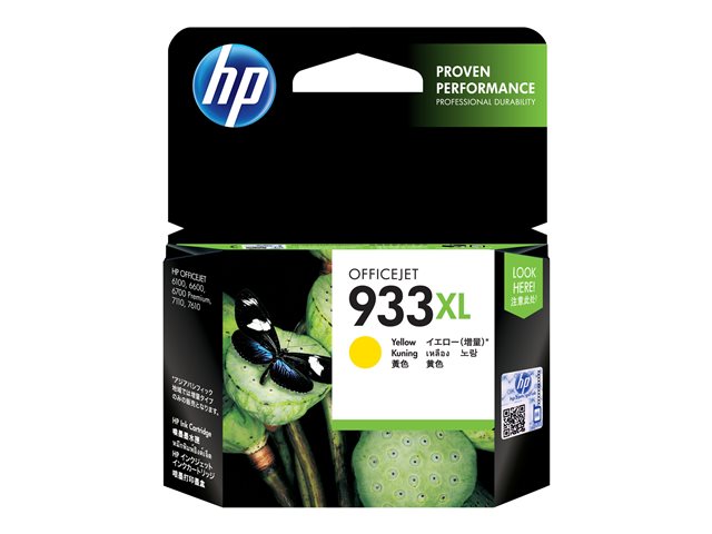 HP 933XL - CN056AL - print cartridge - 1 x yellow