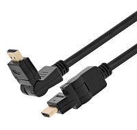 Xtech Pivotig and Swivel HDMI(m) to HDMI(m)cable 6ft XTC-606