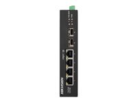 Hikvision L2 Unmanaged 4Gigabit RJ45 PoE ports 2Gigabit SFP
