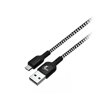Xtech Cable - Xtech USB 2.0 A m to micro-USB B m braided cab