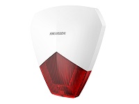 Hikvision Cable - Sirena cableada roja para Axpro hibrido