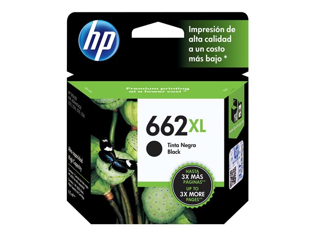 HPc CZ105AL 662XL Black Ink Cartridge 360 pages