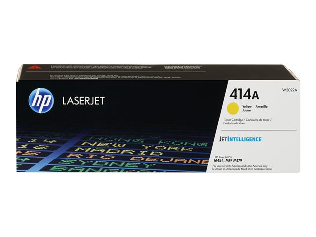 HP 414A Yellow LaserJet Toner Cartridge