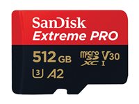 SanDisk Memoria MicroSD - Extreme Pro microSD 512GB UHSI C10