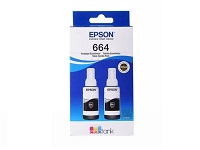 Epson Botella  T664120-2 Pack black ink L120 L1300 L121