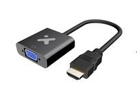 Xtech XTC-384 Adaptador HDMI a VGA Negro | Conexión Universal