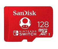 SanDisk Memoria MicroSD - 128GB MicroSDXC UHS-I Card Nintend