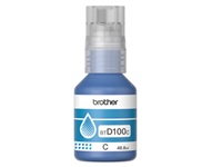 Brother BTD100C Cyan Ink botella