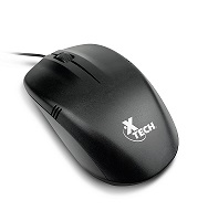 Xtech Mouse Óptico USB 1000 DPI | Precisión y Confort para Oficina