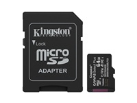 Kingston Flash Memory Cards - KNG 64GB microSD Canvas Select