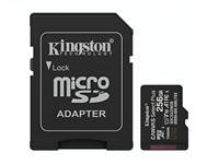 Kingston Flash Memory Cards - KNG 256GB microSD Canvas Selec