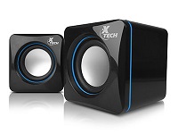Xtech Speakers - XTECH PARLANTE MINI PARA PC 2,0, 5W RMS, US