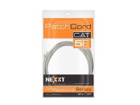 Nexxt Patch Cord Cat5e UTP 1m Gris | Conexión Red Segura y Rápida