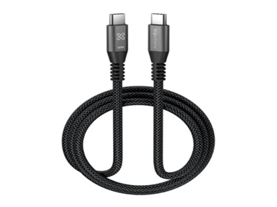 Klip Xtreme Cable Trenzado USB-C PowerGo | Carga Rápida y Duradera