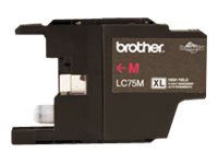 BROTHER TiNTA LC-75M    PARA  600 PAGiNAS MAGENTA